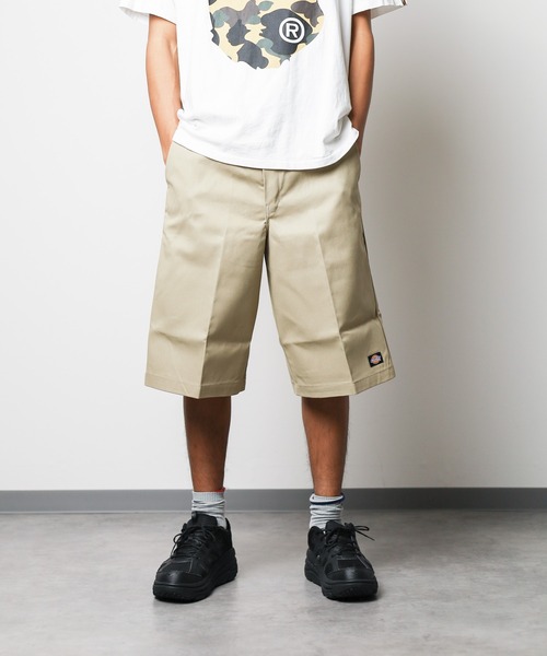 Dickies(ディッキーズ)の「【RES】【Dickies(ディッキーズ)】ライブショーツ(チノパンツ・メンズ・ピンク/レッド/ホワイト/パープル/ブラック/カーキ/ベージュ/ネイビー/モスグリーン・36inch/34inch/30inch/32inch/28inch/26inch)」の3枚目の写真