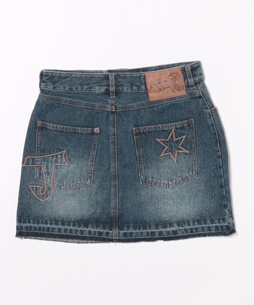 TINA：JOJUN（ティーナジョジュン）の「パッチワーク デニム ミニスカート TINA：JOJUN（デニムスカート・レディース・グレー/ブルー・S/M）」の21枚目の写真