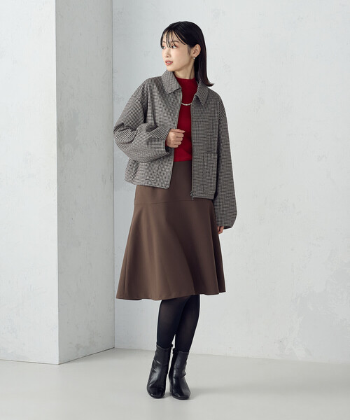 COMME CA ISM（コムサイズム）の「【ウォッシャブル】ベーシック ハイネックニット（ニット/セーター・レディース・ホワイト/ブラック/レッド/ベージュ・MEDIUM/LARGE）」の16枚目の写真