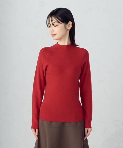 COMME CA ISM（コムサイズム）の「【ウォッシャブル】ベーシック ハイネックニット（ニット/セーター・レディース・ホワイト/ブラック/レッド/ベージュ・MEDIUM/LARGE）」の22枚目の写真