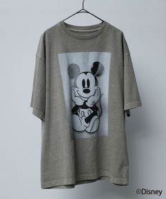 MICKEY MOUSE / Photo like Print Tシャツ