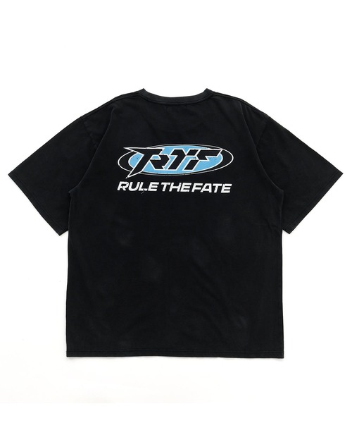 RULE THE FATE(ルールザフェイト)の「RTF ELLIPSE TEE/エリプスTシャツ(Tシャツ/カットソー・メンズ・ベージュ/ブラック・0/2/1)」の4枚目の写真