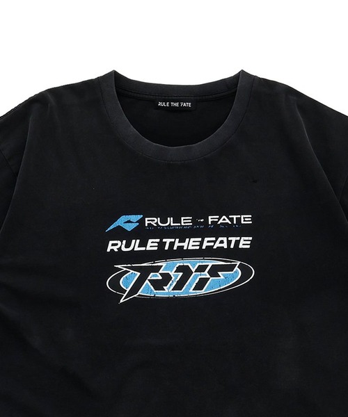 RULE THE FATE(ルールザフェイト)の「RTF ELLIPSE TEE/エリプスTシャツ(Tシャツ/カットソー・メンズ・ベージュ/ブラック・0/2/1)」の7枚目の写真