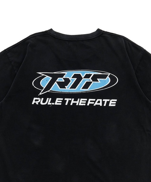 RULE THE FATE(ルールザフェイト)の「RTF ELLIPSE TEE/エリプスTシャツ(Tシャツ/カットソー・メンズ・ベージュ/ブラック・0/2/1)」の8枚目の写真