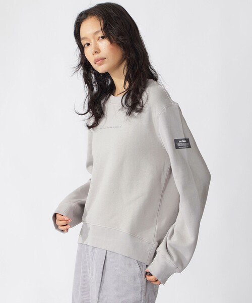 ECOALF（エコアルフ）の「ALBOR BECAUSE スウェット / ALBOR SWEATSHIRT WOMAN（スウェット・レディース・グレー系その他/ロイヤルブルー・L/M/S）」の3枚目の写真