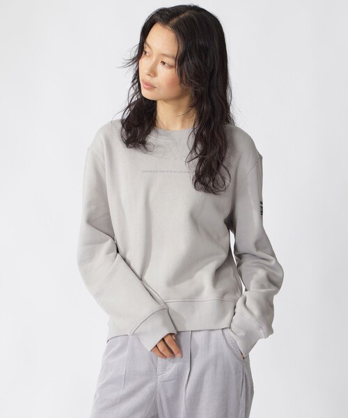 ECOALF（エコアルフ）の「ALBOR BECAUSE スウェット / ALBOR SWEATSHIRT WOMAN（スウェット・レディース・グレー系その他/ロイヤルブルー・L/M/S）」の4枚目の写真