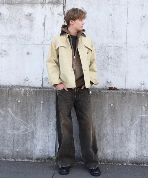 DESCENDANT カバーオール DESCENDANT(ディセンダント) カバーオール ブラウン サイズ 2｜【公式