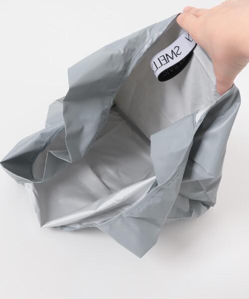 SMELLY（スメリー）の「コンパクトマルシェバッグ（エコバッグ/サブバッグ・レディース・アイボリー/ピンク/ブルー・-）」の11枚目の写真