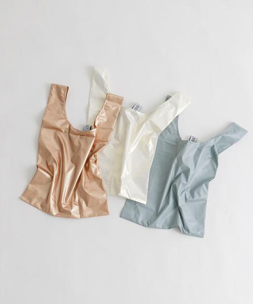 SMELLY（スメリー）の「コンパクトマルシェバッグ（エコバッグ/サブバッグ・レディース・アイボリー/ピンク/ブルー・-）」の15枚目の写真