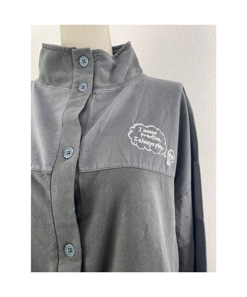 セール】ピグメント裏毛スタンドブルゾン（スウェット）｜WORLD WIDE