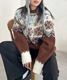 求心柄ニット