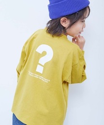 devirock（デビロック）の「綿100% デビラボ BIGシルエット プリント袖リブ 長袖Tシャツ（Tシャツ/カットソー）」