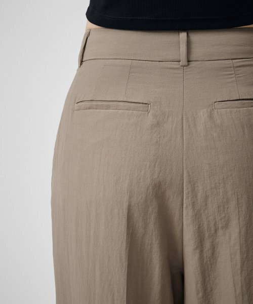 MUSINSA STANDARD WOMAN（ムシンサスタンダードウーマン）の「ウィメンズクリンクルワイドパンツ[ベージュ]（スラックス・レディース・その他・24/25/26/27/28/29/30）」の5枚目の写真