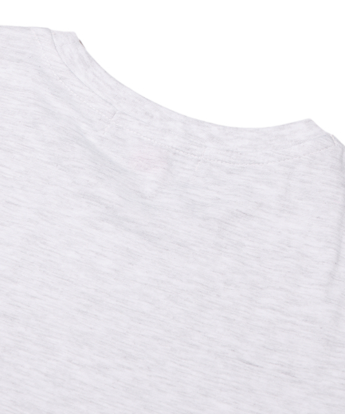YOUHEE(ユヒ)の「YOUHEETIC HALF TEE LIGHT GREY(Tシャツ/カットソー・レディース・その他・MEDIUM/SMALL)」の5枚目の写真