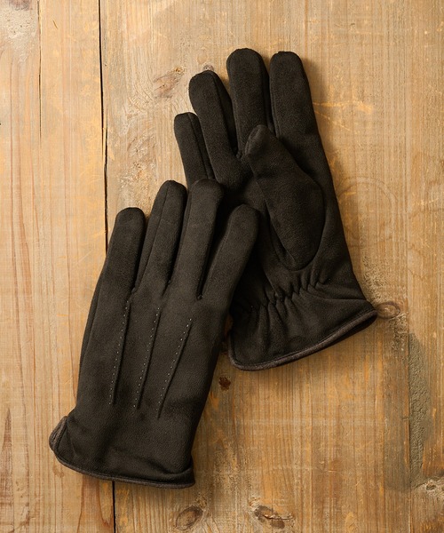 セール】【SETUP7】フェイクスエード裏ボア手袋 WINGI（手袋）｜SETUP7