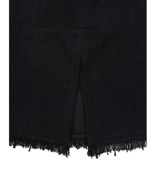 ツイードフロントスリットビスチェ（その他トップス）｜COEL（コエル