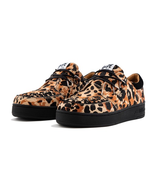 A BATHING APE(アベイシングエイプ)の「BAPE CREEP STA 1(スニーカー・レディース・ベージュ・5/6)」の1枚目の写真