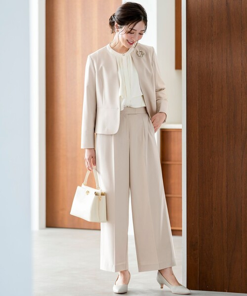 ANY SIS（エニィスィス）の「ノーブルジョーゼット ブラウス（シャツ/ブラウス・レディース・アイボリー系/ネイビー系・MEDIUM）」の7枚目の写真