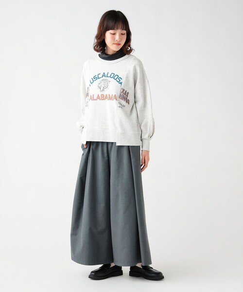 BEAMS HEART(ビームスハート)の「リメイク風 プリント プルオーバー(スウェット・レディース・レッド/ホワイト系その他5/チャコールグレー・FREE)」の22枚目の写真