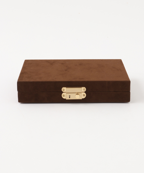 k1030-02★journal standard ブレダボックス JSF JEWELRY BOX A5 BR ジュエリーボックス（収納グッズ）｜journal