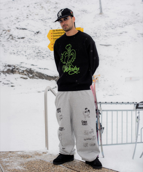 WKNDRS(ウィーキャンドース)の「KELLOGGS FAMILY SWEAT PANTS (M.GREY)(スウェットパンツ・レディース・その他・MEDIUM/LARGE/X-LARGE)」の7枚目の写真