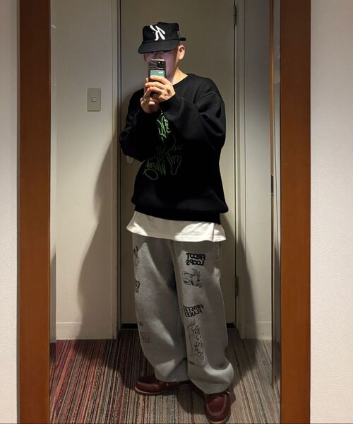 WKNDRS(ウィーキャンドース)の「KELLOGGS FAMILY SWEAT PANTS (M.GREY)(スウェットパンツ・レディース・その他・MEDIUM/LARGE/X-LARGE)」の4枚目の写真