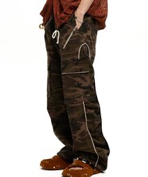 RSSC（アールエスエスシー）の「WRINKLE MIXED CAMO CARGO PANTS - BROWN CAMO（その他パンツ）」