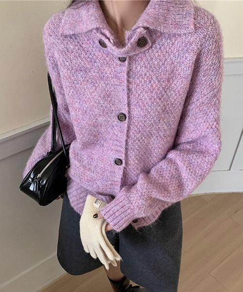 gossip!ロサンゼルス(ゴシップロサンゼルス)の「YUGA セーターカーディガン ニットトップス(カーディガン/ボレロ・レディース・オフホワイト/グリーン・FREE)」の22枚目の写真