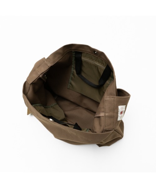 yorozu（ヨロズ）の「yorozu JP CANVAS SASH SHOULDER NO2 ARCHIVE EDITION (111Y101)（ショルダーバッグ・メンズ・カーキ/グレー系その他・FREE）」の13枚目の写真