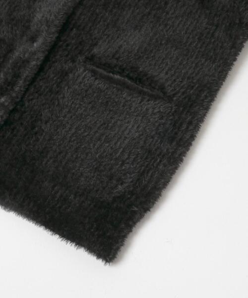 EKAL(エカル)の「OCTAカーディガンジャケット(カーディガン/ボレロ・レディース・チャコールグレー/ブラック・ONE)」の12枚目の写真