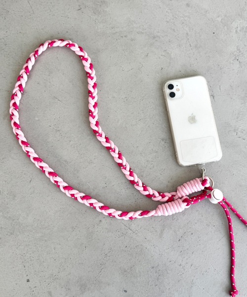 セール】【動画あり】【UNISEX】全7色 カラフル アミアミ スマホ