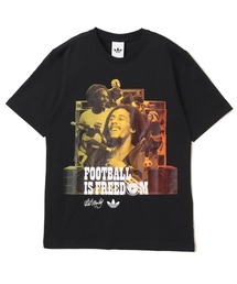 adidas（アディダス）の「adidas Bob Marley ORIGINALS T-Shirt / アディダス ボブ マーリー オリジナルス T-シャツ（Tシャツ/カットソー）」