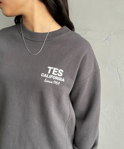The Endless Summer（エンドレスサマー）の「[The Endless Summer/エンドレスサマー] 別注 BUHI＆DUCK バックプリント スウェット（スウェット・レディース・ベージュ/チャコールグレー/ブラック・S/M/L/XL）」の20枚目の写真