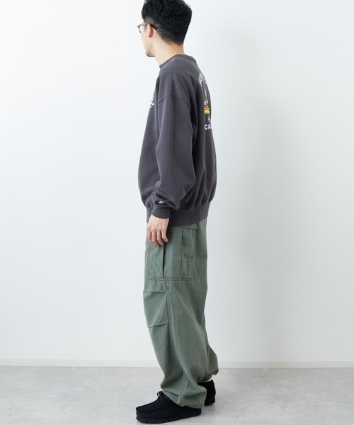 The Endless Summer（エンドレスサマー）の「[The Endless Summer/エンドレスサマー] 別注 BUHI＆DUCK バックプリント スウェット（スウェット・レディース・ベージュ/チャコールグレー/ブラック・S/M/L/XL）」の16枚目の写真