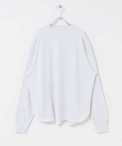 かぐれ（カグレ）の「サーマルクルーネックプルオーバー（Tシャツ/カットソー・レディース・ライトグレー/ブラック・FREE）」の15枚目の写真