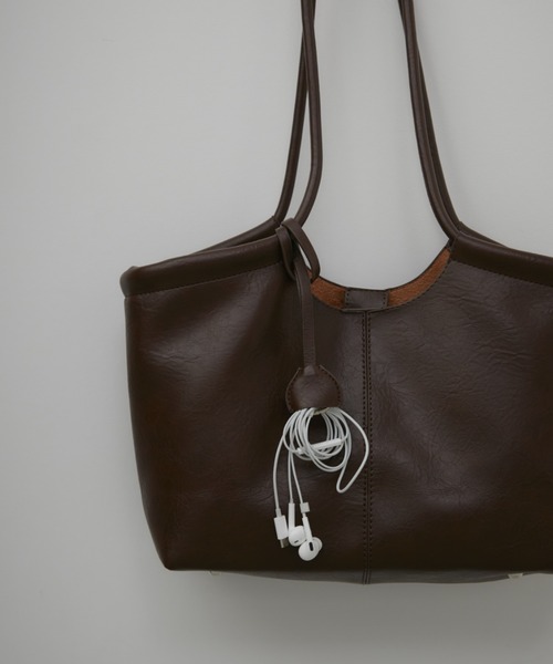 ロングショルダートートバッグ/ポーチ付き（トートバッグ）｜Aunt