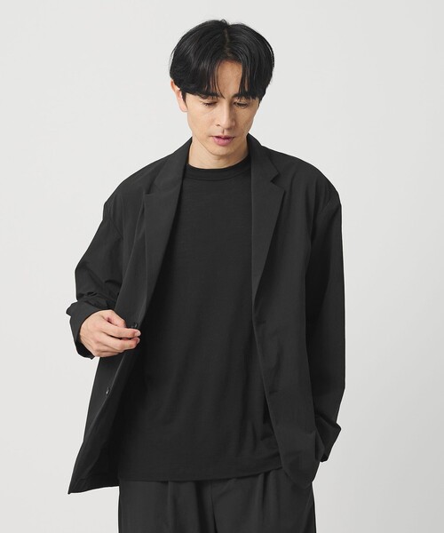 BEAUTY&YOUTH UNITED ARROWS（ビューティーアンドユースユナイテッドアローズ）の「360°MASTER リラックス 2B ジャケット セットアップ対応 ストレッチ ウォッシャブル（セットアップ・メンズ・ダークグレー/ベージュ/ブラック・S/M/L/XL）」の4枚目の写真