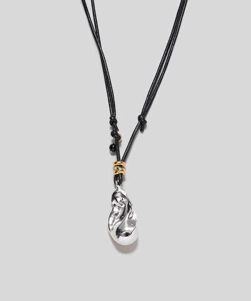 LAPUIS（ラピュイ）の「LAPUIS(ラピュイ) Oyster cord necklace（ネックレス・レディース・マルチ・FREE）」の5枚目の写真