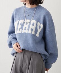 NAO（ナオ）の「【NAO】ロゴジャガードプルオーバー（ニット/セーター）」