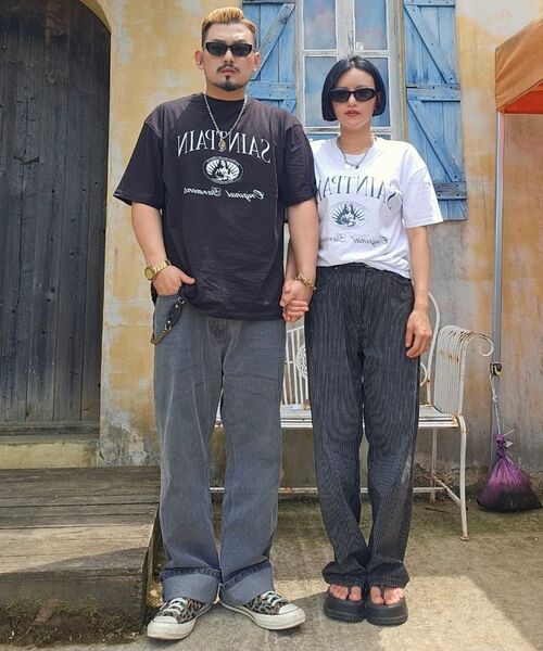 SAINTPAIN（セイントペイン）の「SPグレースプールTシャツ - ホワイト（Tシャツ/カットソー・レディース・その他・LARGE/MEDIUM/SMALL/X-LARGE）」の10枚目の写真