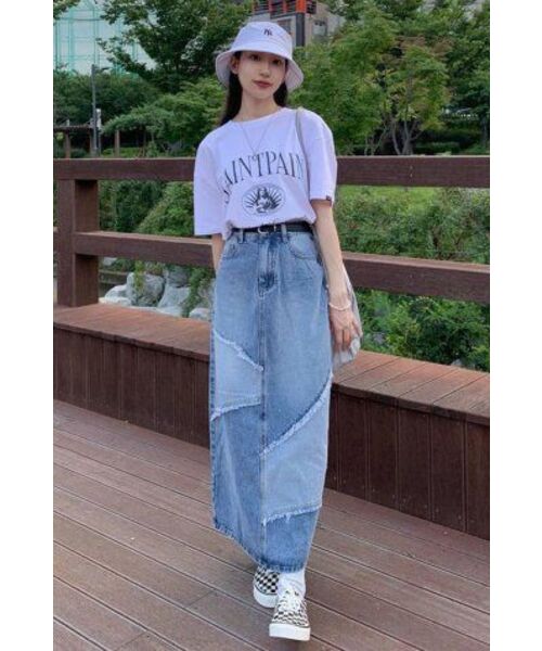 SAINTPAIN（セイントペイン）の「SPグレースプールTシャツ - ホワイト（Tシャツ/カットソー・レディース・その他・LARGE/MEDIUM/SMALL/X-LARGE）」の7枚目の写真