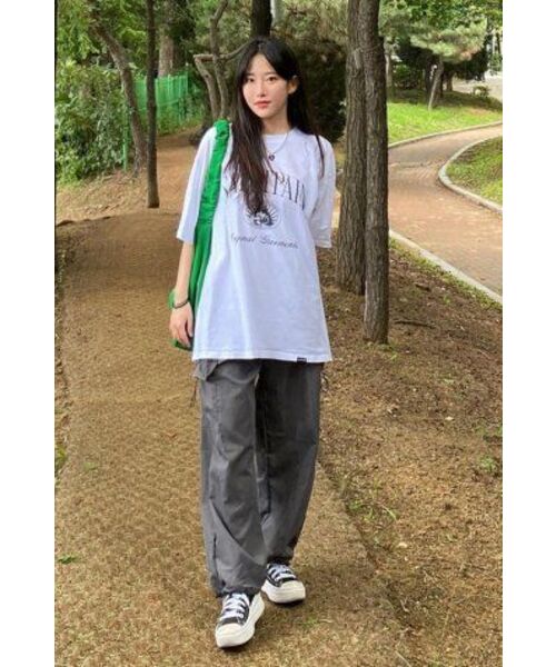 SAINTPAIN（セイントペイン）の「SPグレースプールTシャツ - ホワイト（Tシャツ/カットソー・レディース・その他・LARGE/MEDIUM/SMALL/X-LARGE）」の5枚目の写真