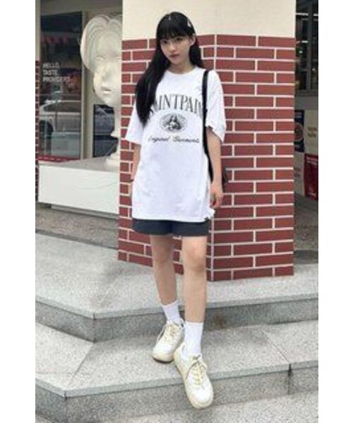 SAINTPAIN（セイントペイン）の「SPグレースプールTシャツ - ホワイト（Tシャツ/カットソー・レディース・その他・LARGE/MEDIUM/SMALL/X-LARGE）」の3枚目の写真