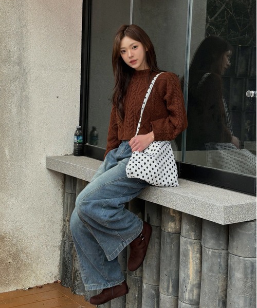 Vini（ヴィニ）の「スエードタッチ ルーズシルエット ショートブーツ（ブーツ・レディース・ダークブラウン/ブラック/グレー・MEDIUM）」の21枚目の写真