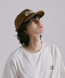 elldu | エルド アプリケ-アプリ ブラウン(キャップ)