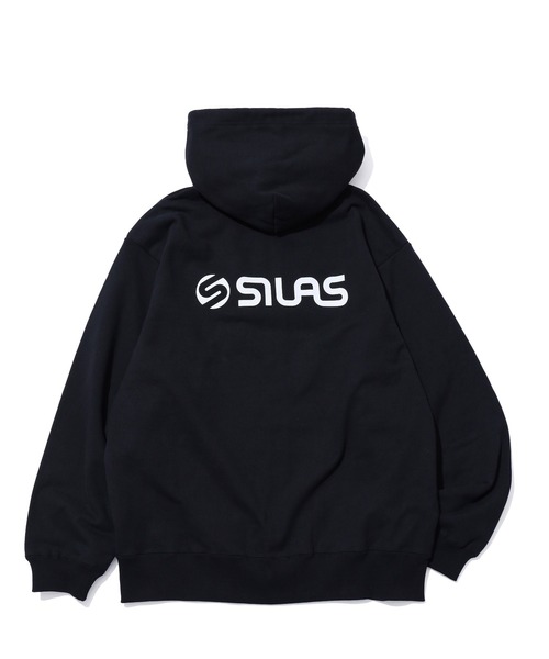 SILAS（サイラス）の「LOGO ZIP SWEAT HOODIE（パーカー・メンズ・アッシュ/ブラック/ブラウン/グリーン・M/L/XL）」の2枚目の写真