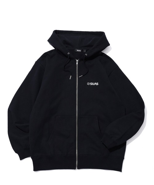 SILAS（サイラス）の「LOGO ZIP SWEAT HOODIE（パーカー・メンズ・アッシュ/ブラック/ブラウン/グリーン・M/L/XL）」の11枚目の写真