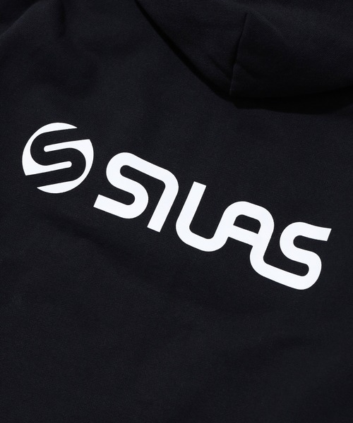 SILAS（サイラス）の「LOGO ZIP SWEAT HOODIE（パーカー・メンズ・アッシュ/ブラック/ブラウン/グリーン・M/L/XL）」の12枚目の写真