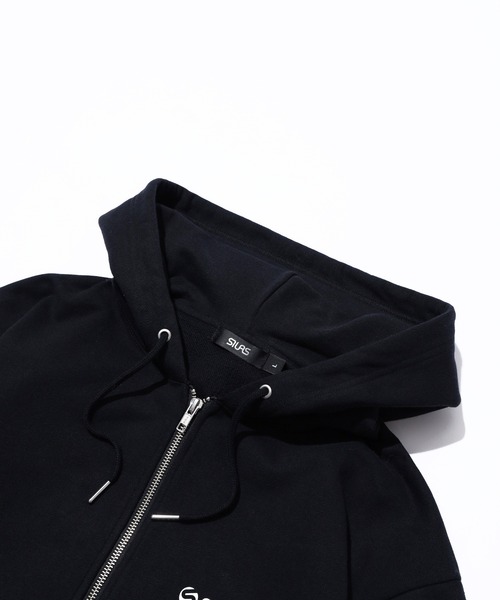 SILAS（サイラス）の「LOGO ZIP SWEAT HOODIE（パーカー・メンズ・アッシュ/ブラック/ブラウン/グリーン・M/L/XL）」の5枚目の写真