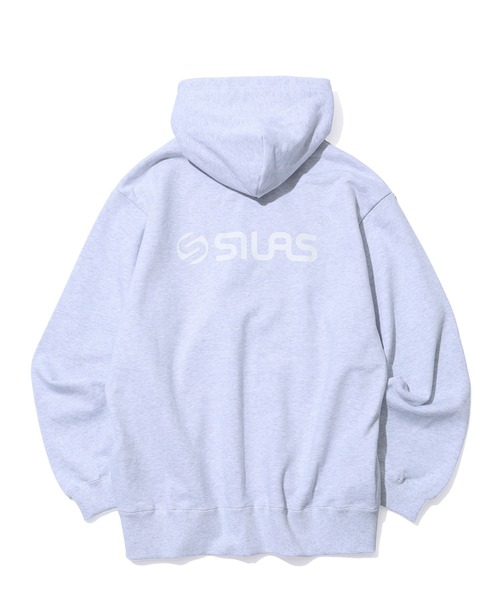 SILAS（サイラス）の「LOGO ZIP SWEAT HOODIE（パーカー・メンズ・アッシュ/ブラック/ブラウン/グリーン・M/L/XL）」の14枚目の写真